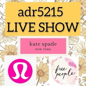 Live show listing y’all ♥️